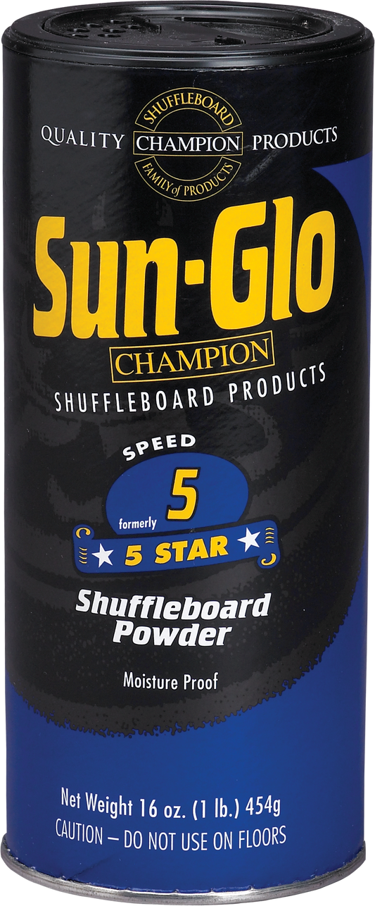 Sun-Glo SHBHF5 Speed 5 Shuffleboard Powder/Sand