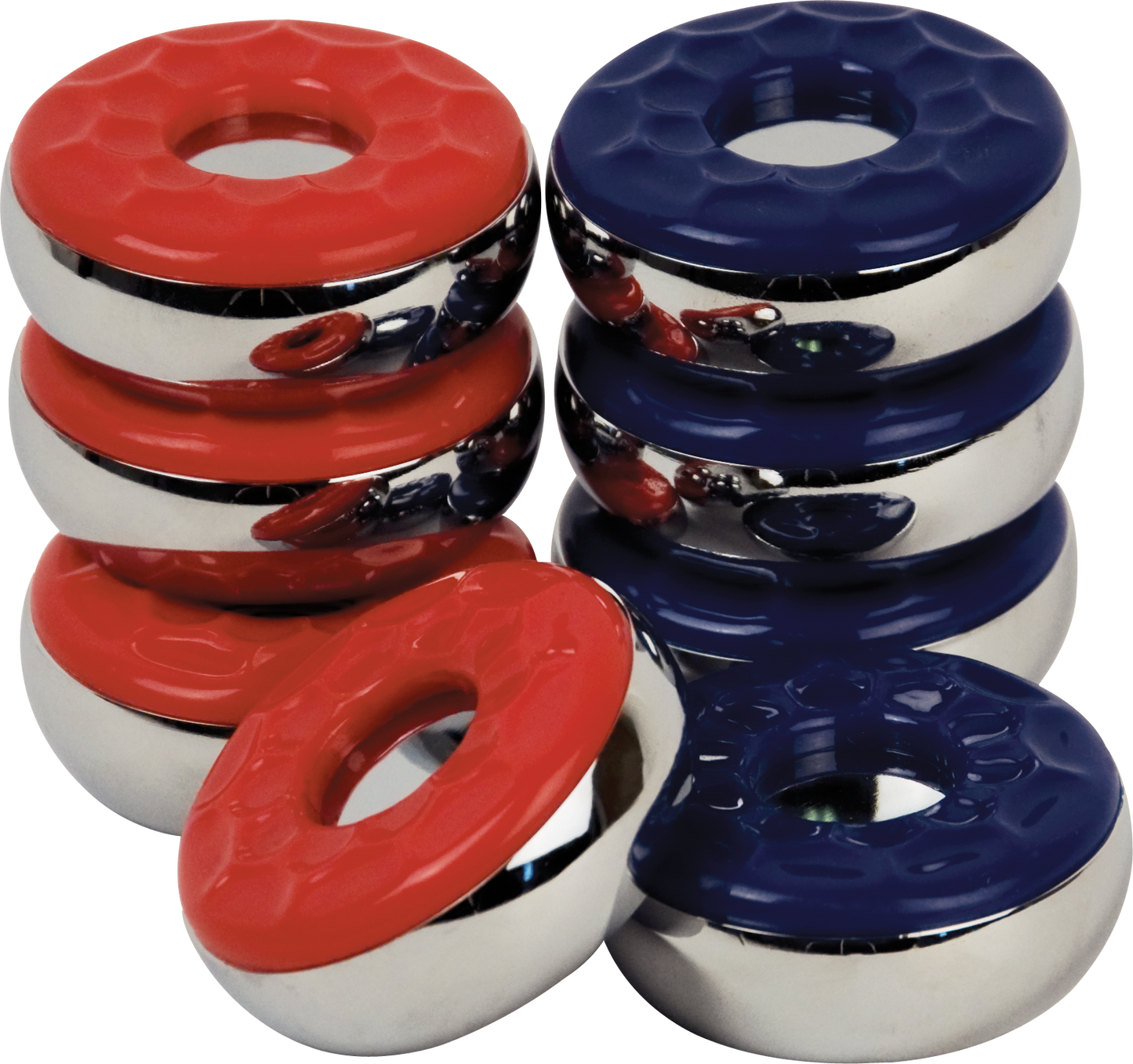 SHBPE Economy Shuffleboard Pucks - Full Set