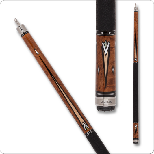 Spartan SPR09 Pool Cue - Leather Wrap